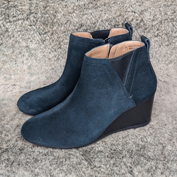 Vionic Paloma Wedge Bootie Weather Resistant Black Women's 8 - Picture 6 of 14